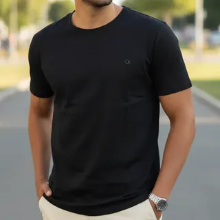 Ogochi Camiseta Blusa Ogochi Masculina Modelo Básico 100% Algodão