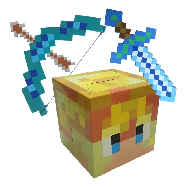 Combo Diamante + Espada Xl Arco Xl  Cabeza Mike