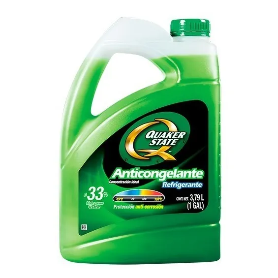 Anticongelante Quaker State Verde 33% 3.79ml Conc. Ideal