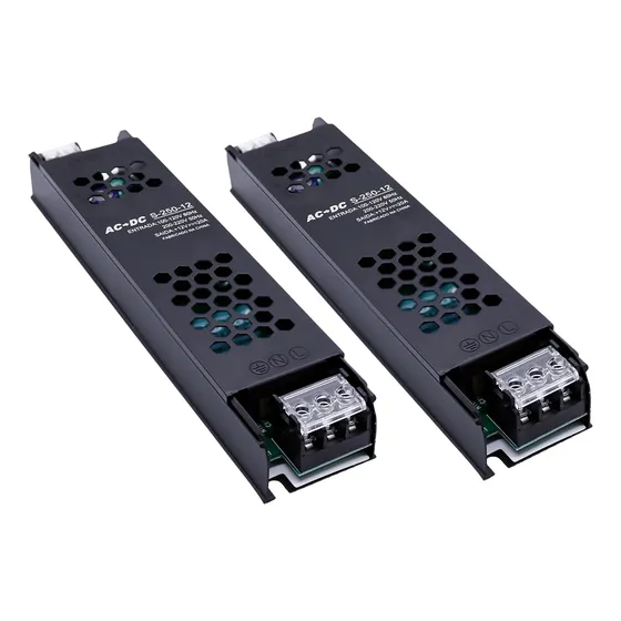 Kit 2 Fonte Chaveada 12v 20a 240w P/ Cftv Fita Led Som Preta