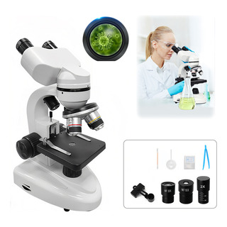 Kit De Microscopio Binocular De Rotación De 360° 40x-2400x Kit De Microscopio Binocular De Rotación De 360° 40x-2400x