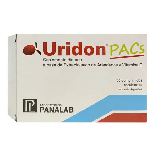 Uridon Pacs Comprimidos Recubiertos X 30 Sabor Neutro
