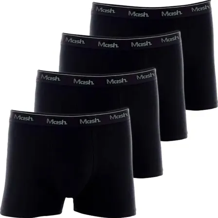 Kit 4 Cuecas Boxer Mash Algodão Box Cotton Atacado Original