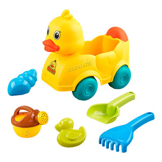 Kit Juguetes Playa Arena Carro Pato Pala Regadera Moldes Ele-gate Kit Juguetes Playa Arena Carro Pato Pala Regadera Moldes Ele-gate