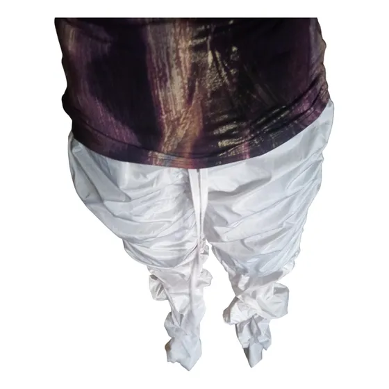 Mono De Dama Impermeable Moderno Diseño Engomado Talla L.