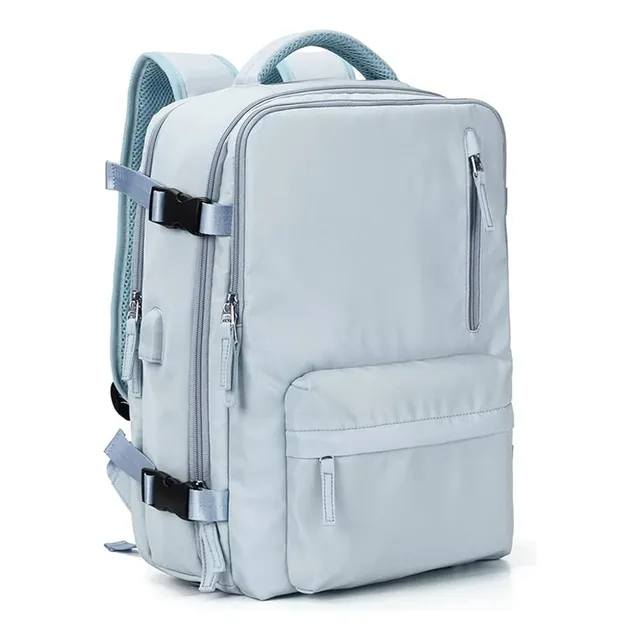 Mochila Viaje Impermeable Antirrobo Con Puerto Usb Notebook
