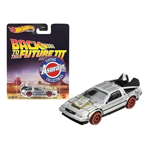 Hot Wheels デロリアン 3台セット Delorean De Volta Para O Futuro 3 West Retro Hot Wheels 1/64 Cor