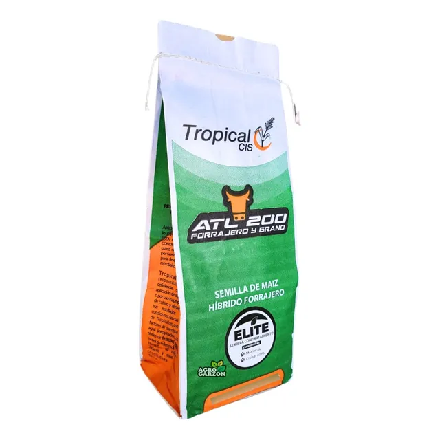 Semilla De Maíz Amarillo Híbrido Atl200 Forraje Y Grano X Kg