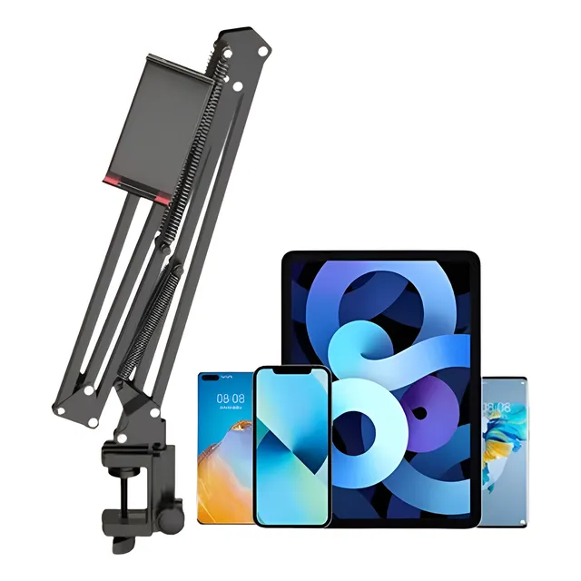Brazo Largo Soporte Holder Para Tablet Celular 12,9 Pulgadas