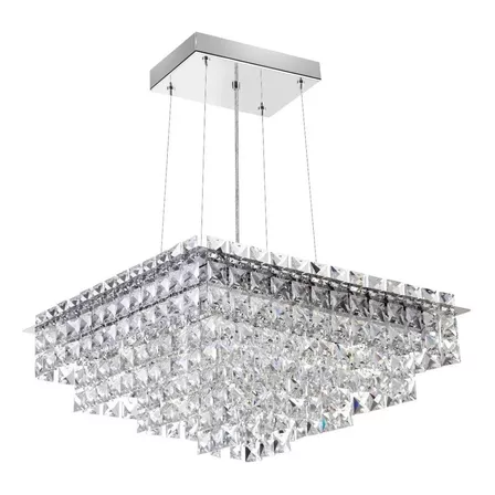 Colgante Lampara Techo Caireles Cristal 5 Luces G9 Led