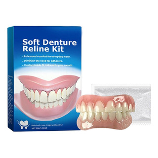 Kit De Rebase De Silicona Blanda Para Prótesis Dentales Kit De Rebase De Silicona Blanda Para Prótesis Dentales