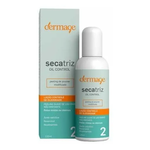 Secatriz Loção Oil Control Facial Mistas Ou Oleosas Dermage 120 mL