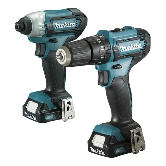 Combo Taladro Percutor + Atornillador Inal 12v Makita Clx228