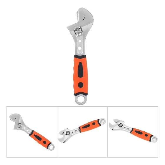 Llave Ajustable 310mm 12puLG Acabado Pulido 