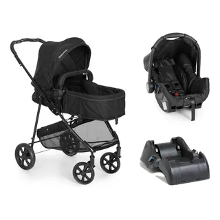 Carrinho BebĂȘ Conforto MoisĂ©s Napoli Travel System Galzerano Cor Preto Carrinho BebĂȘ Conforto MoisĂ©s Napoli Travel System Galzerano Cor Preto