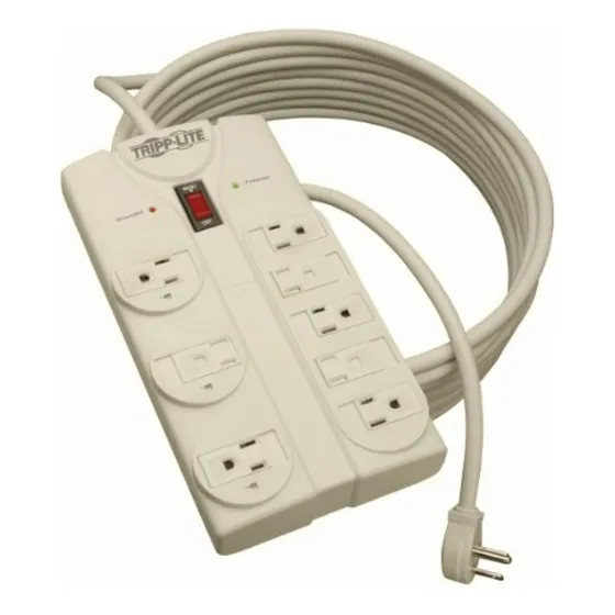 Tripp Lite Tlp825 Supresor De Picos, 120v, 8 Contactos