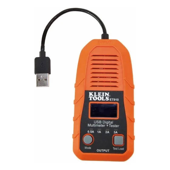 Multimetro Digital P/usb Kleintools Et910 5 Funcion 19200054