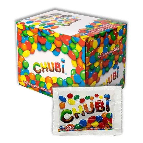 Caja Chubi 528grs (24 Und X 22grs)