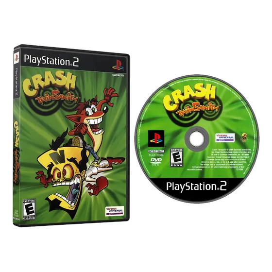 Jogo Crash Twinsanity Para Playstation 2 Ps2 Fat Slim