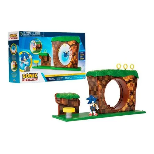 Playset Figuras Sonic Colina Verde Jakks Oficial