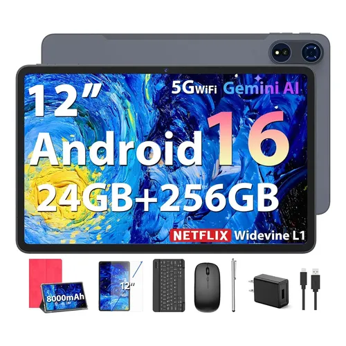 Tablet Android 15 Tablet-11 Inch Fhd Display, 24gb Ram 256gb