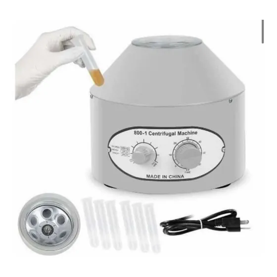 Máquina Centrifuga Para Plasma De 6 Tubos 4000rbm Original