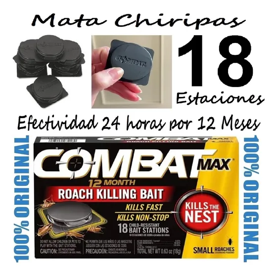18 Trampas Estaciones Chiripas Original Importada Combat Max