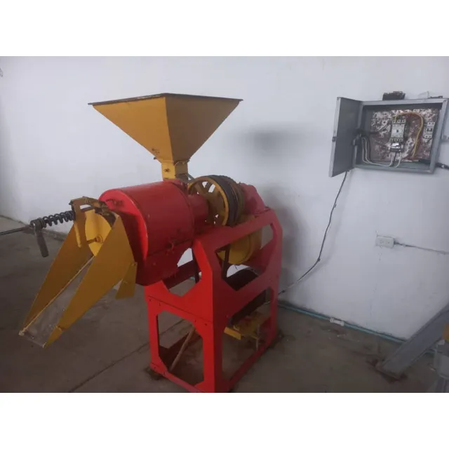 Degerminador De Maiz O Pulidor De Arroz Con Motor De 20hp