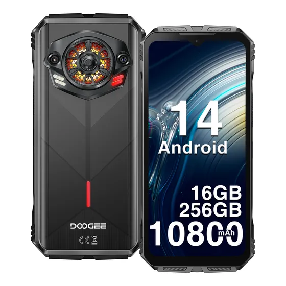 Doogee S Punk Dual Sim Telefono Rugged Smartphone 6.58pulgada Android Celular Gamer 16gb Ram+256gb Rom 10800mah 50mp+16mp Camera Nfc/otg/bluetooth 5.0
