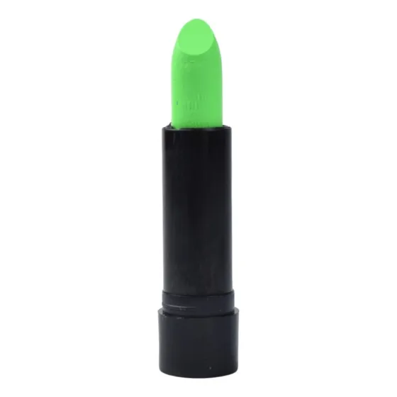 Lápiz Labial Fluor Glow Pinta Cara Maquillaje Brilla Luz Uv 