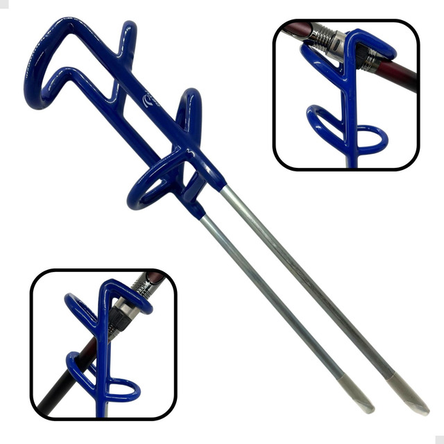 Suporte Vara Pesca Emborrachado Reforçado 35cm Apoio Premium Suporte Vara Pesca Emborrachado Reforçado 35cm Apoio Premium