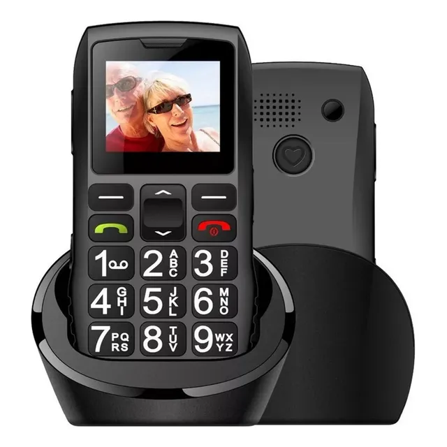 Teléfono Celular Simple Para Personas Mayores Desbloqueado