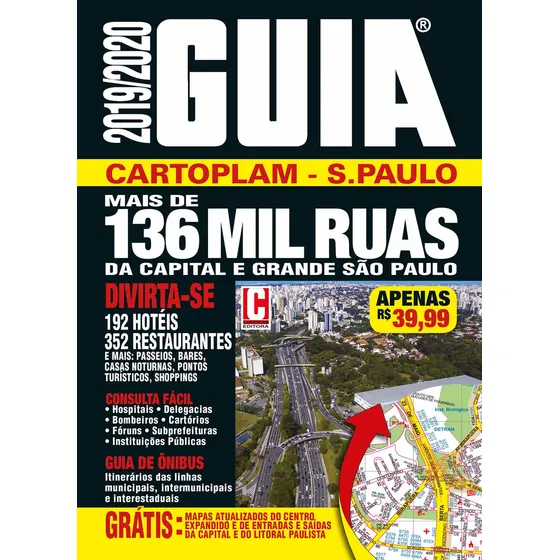 Guia Cartoplam Ruas São Paulo 2019/2020