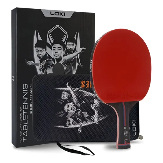 Loki Raqueta Ping Pong Profesional K6 Estrellas Cs/fl Carbon