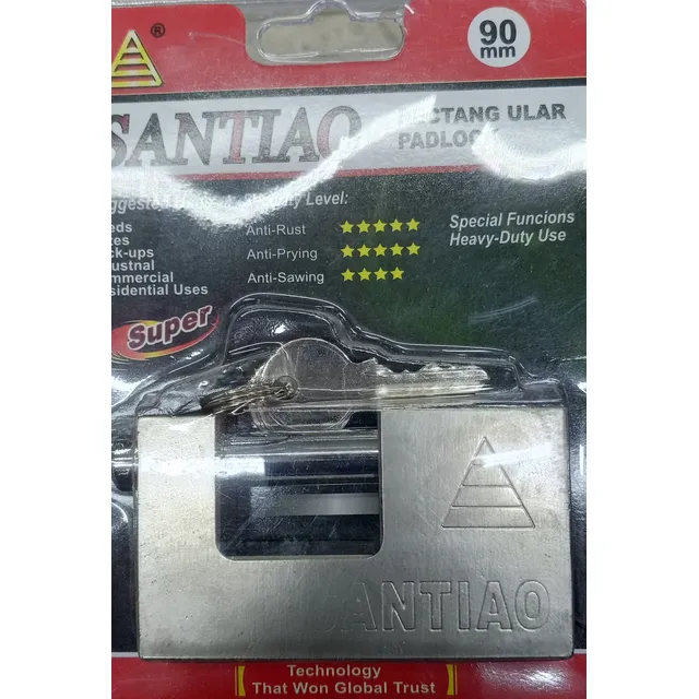 Candado Anti Sizalla De 90mm Al Mayor Y Detal