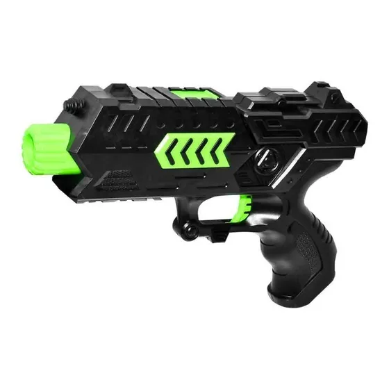 Pistola Dardos 2 En 1 Balines Assault Juguete Super Power