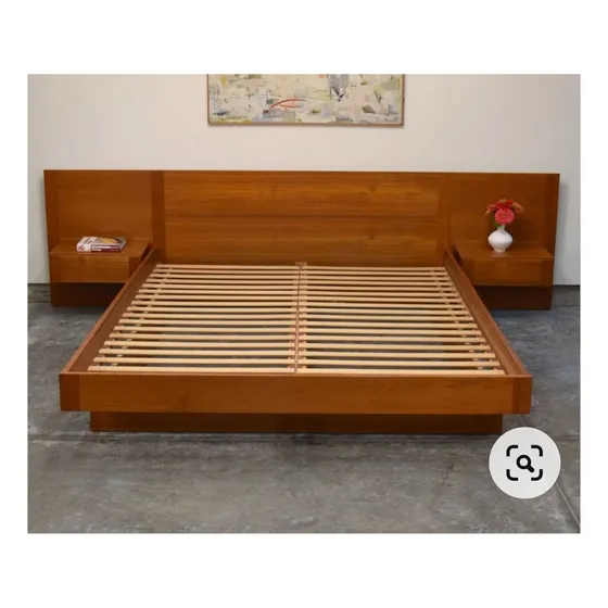 Camas En Madera Individual, Matrimonial, Queen, King