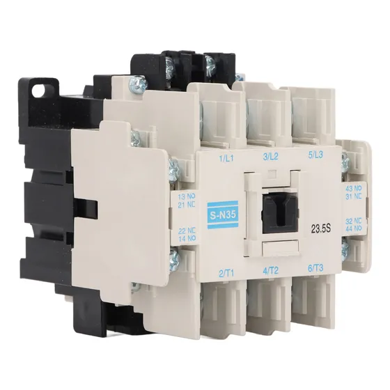 Contactor 4no 4nc Ac Pc, Carcasa De Cobre Plateado, Contacto