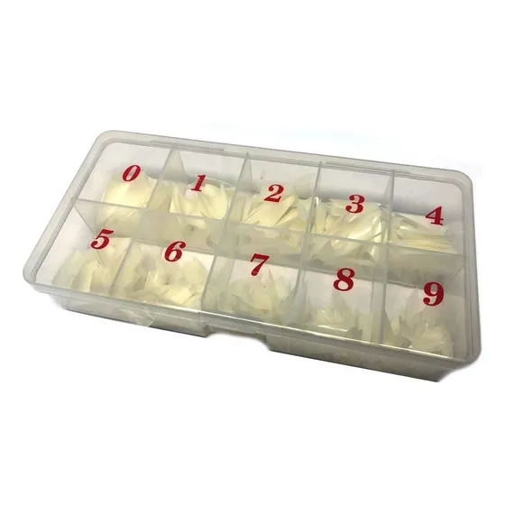 Tips Uñas Punta Redonda 500 Unidades D12