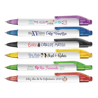 50 Plumas Chad, Bolígrafo, Lapicero Personalizados 50 Plumas Chad, Bolígrafo, Lapicero Personalizados