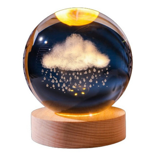 6cm 3d Bola De Cristal Luz De La Noche Base De Regalo Usb 6cm 3d Bola De Cristal Luz De La Noche Base De Regalo Usb
