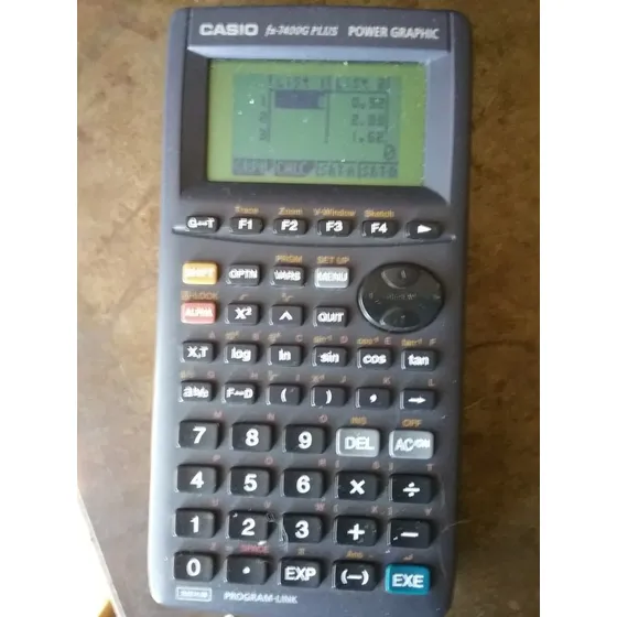 Casio Fx 7400 G Plus Graficadora  Usada