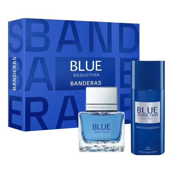 Antonio Banderas Cofre Blue Seduction Edt 100 Ml + Deo 150 