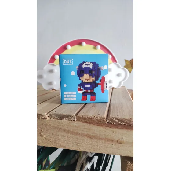 Bloques Lego Magico 3d De Personajes Animados Coleccionable