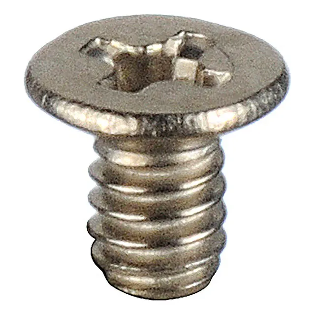 Tornillo 5/32 X 1/4 De Bronce Cromado Para Reja Pack X100