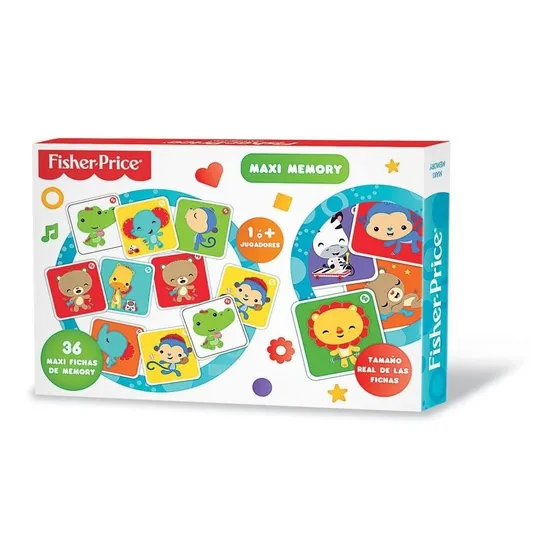 Juego De Mesa Fisher Price Maxi Memory Didacta Flaber