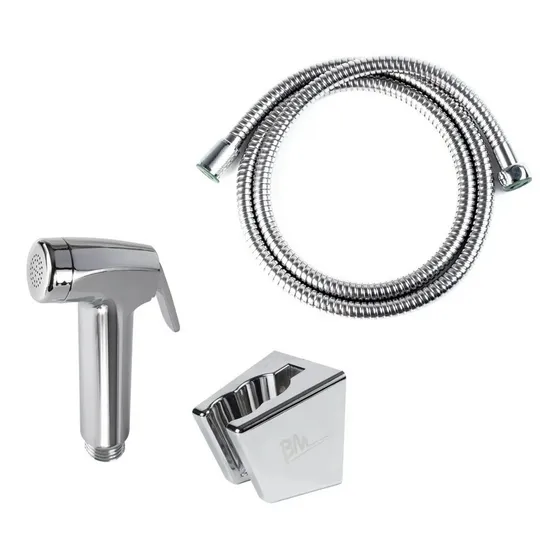 Ducha Telefono Bm Alaska Con Manguera Y Soporte