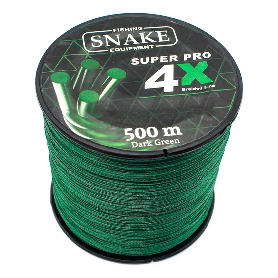 Bobina De Multifilamento Snake Fishing X 500 Mts 4 Hebras F