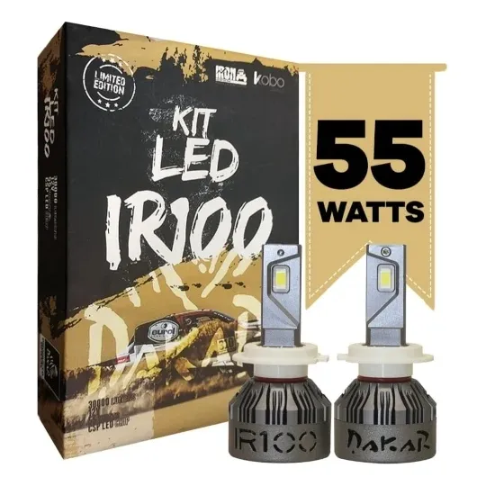 Luz Led Irx Dakar H11 Auto 30000lm Cada Lampara 12v