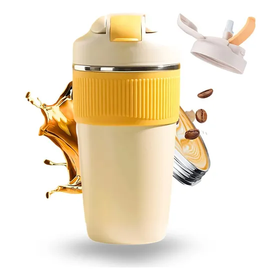 Vaso Termico Termo Acero Inoxidable 480ml Unicolor Tendencia